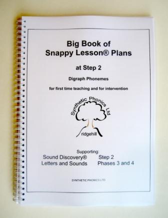 Big Book of Snappy Lesson Plans at Step 2.  Digraph Phonemes. (BSL2)