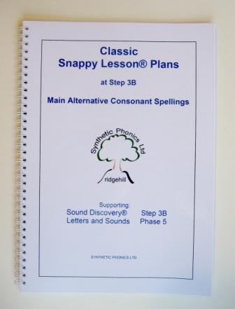 Classic Snappy Lesson Plans at Step 3B: Main Alternative Consonant Spellings (CSL3B)