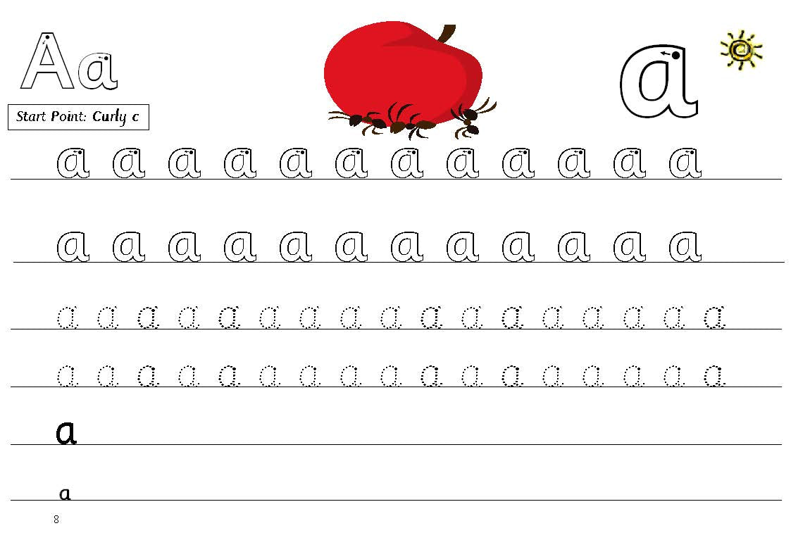 Developmental Handwriting Series, Book 3: Alphabet Letters (DHS3)