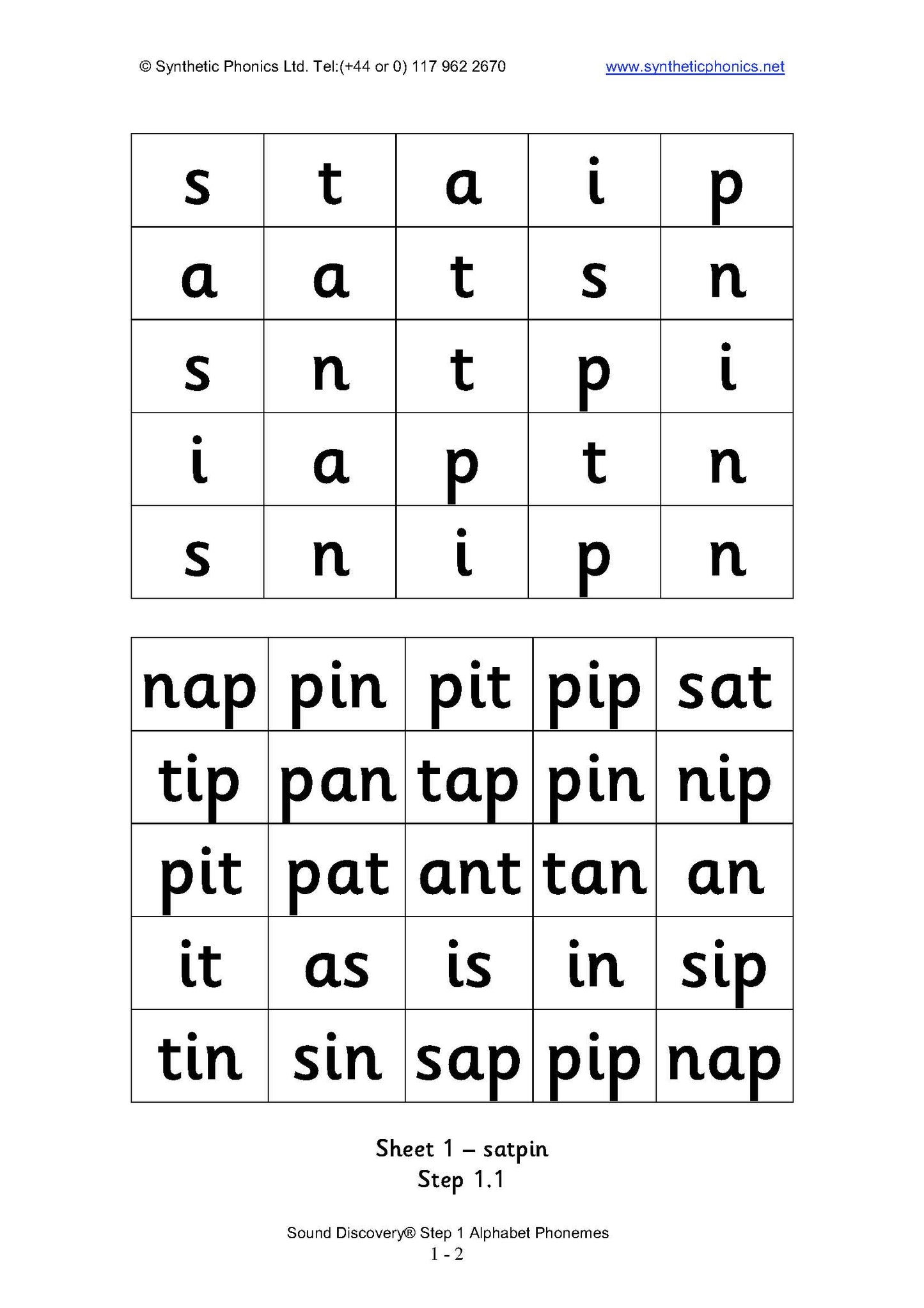 Precision Monitoring Book 1, Steps 1 and 2: Alphabet Phonemes and Digraphs (PMB1)