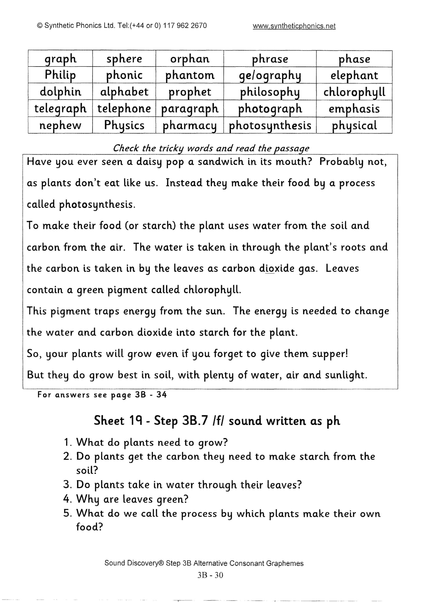 Precision Monitoring and Speed Reads Book 3, Steps 3B and 4-7: Alternative Consonant Graphemes, Prefixes and Suffixes (PMB3)