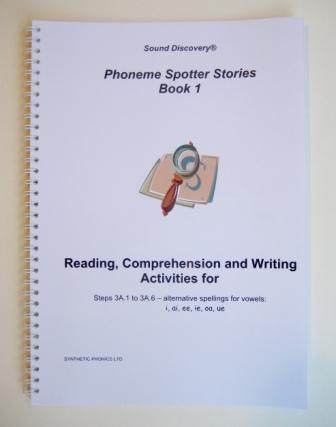 Phoneme Spotter Stories, Book 1. Reading, Comprehension and Writing Activities (PSS1)