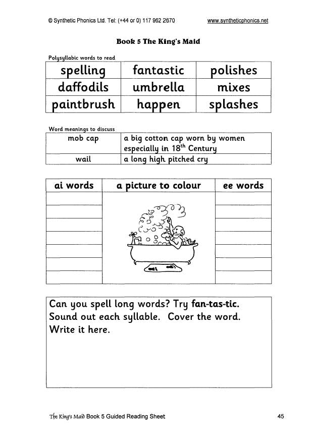 King Wizzit Comprehension. Activity book to accompany King Wizzit Storybooks. (SD17)