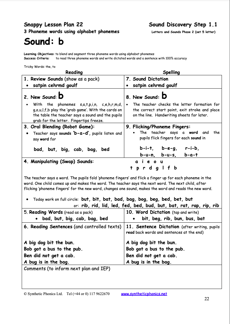 Big Book of Snappy Lesson Plans at Step 1. Alphabet Phonemes. (BSL1)